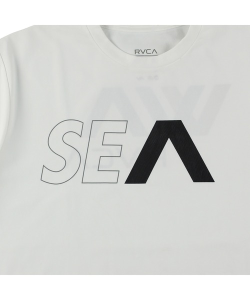 WIND AND SEA(ウィンダンシー)の「RVCA x WDS S/S TEE(Tシャツ/カットソー・メンズ・ホワイト/ブラック・S/M/L)」の8枚目の写真