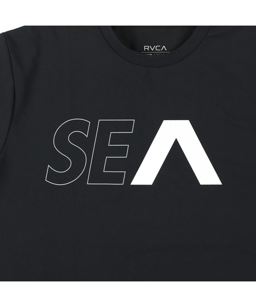 WIND AND SEA(ウィンダンシー)の「RVCA x WDS S/S TEE(Tシャツ/カットソー・メンズ・ホワイト/ブラック・S/M/L)」の5枚目の写真