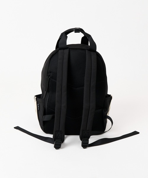 L.R.M(エルアールエム)の「【 L.R.M / エルアールエム 】トラックラインハンドルリュック MMI(バックパック/リュック・レディース・ブラック/アイボリー/グレイッシュベージュ・FREE)」の13枚目の写真