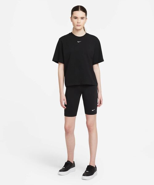 ナイキ（NIKE）（レディース）NSW エッセンシャル ボクシー 半袖Tシャツ DD1238-009 ナイキ スポーツウェア エッセンシャル ウィメンズ ボクシー T