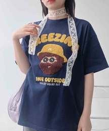 FTL×パペットスンスン スンスン刺繍Tシャツ（Tシャツ/カットソー
