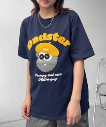 AS KNOW AS plus（アズノゥアズプラス）の「●選べるキャラクターデザイン サガラ刺繍半袖Tシャツ（サメ・モンスター・おばけ）（Tシャツ/カットソー）」