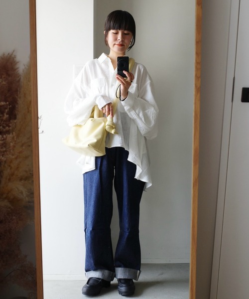 model：H158 着用サイズ：FREE