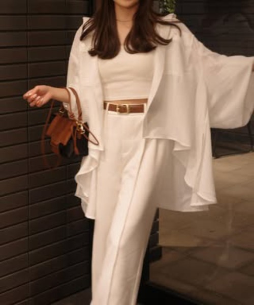 model：H155 着用サイズ：FREE