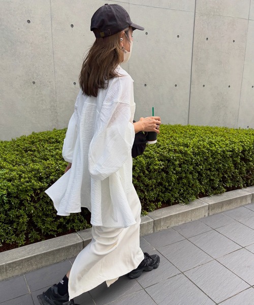 model：H152 着用サイズ：FREE