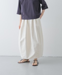 美品◇LE CIEL BLEU◇ルシエルブルー◇リネンラップスカート◇36 セール】リネンラップスカート / Linen Wrap Skirt（スカート
