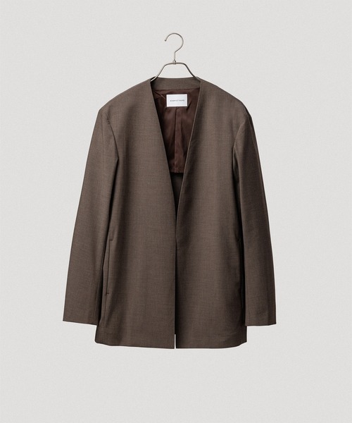 DELEGANT】ルームジャケット / セットアップ対応（ノーカラー