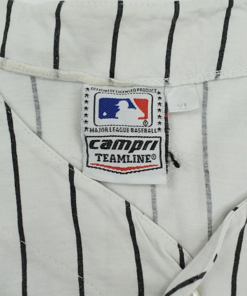 NBA/NFL/NHL/MLB（エヌビーエーエヌエフエルエヌエイチエルエムエルビー）の「【USED】Y2K Campri “MLB Chicago White Sox” ゲームシャツ（シャツ/ブラウス・メンズ・ホワイト・X-LARGE）」の8枚目の写真