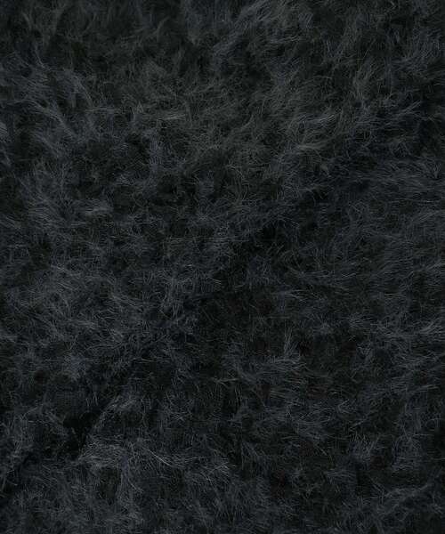 le.coeur blanc（ルクールブラン）の「TORRAZZO DONNAチュール×シャギーニットベスト（ベスト・レディース・ベージュ系その他2/ブラック系その他・38）」の9枚目の写真