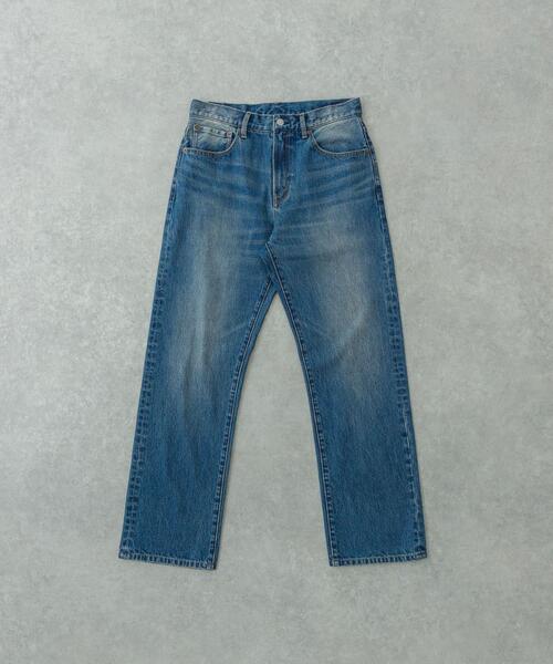 URBAN RESEARCH（アーバンリサーチ）の「13.5oz DENIM STRAIGHT PANTS（デニムパンツ・メンズ・ブラック/ライトインディゴブルー/インディゴブルー・SMALL/MEDIUM/LARGE）」の2枚目の写真