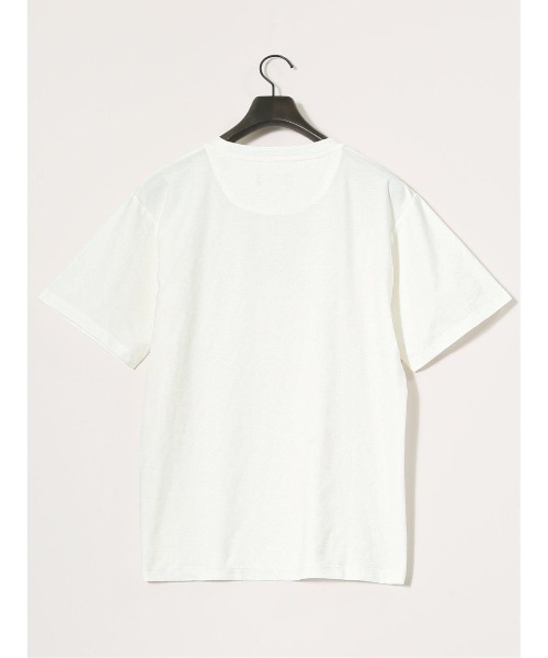 TAKA-Q(タカキュー)の「【綿混 スラブ天竺】タカキュー クルーネック 半袖 Tシャツ(Tシャツ/カットソー・メンズ・ホワイト/ブラック・MEDIUM/LARGE/X-LARGE)」の12枚目の写真