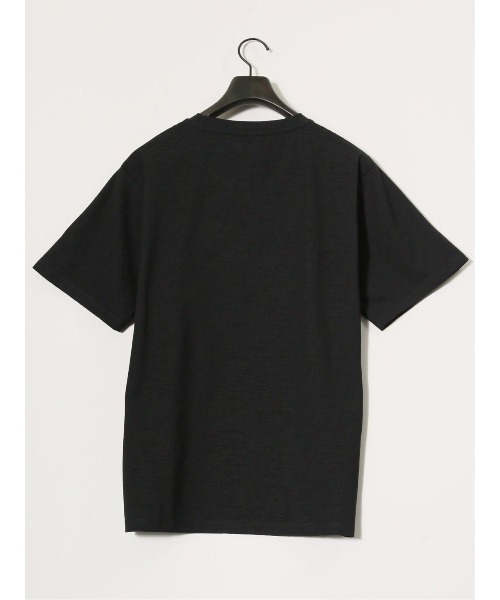 TAKA-Q(タカキュー)の「【綿混 スラブ天竺】タカキュー クルーネック 半袖 Tシャツ(Tシャツ/カットソー・メンズ・ホワイト/ブラック・MEDIUM/LARGE/X-LARGE)」の7枚目の写真