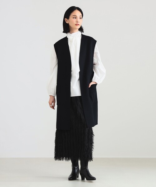 リバー ロングジレ（ベスト）｜Demi-Luxe BEAMS（デミルクス ビームス