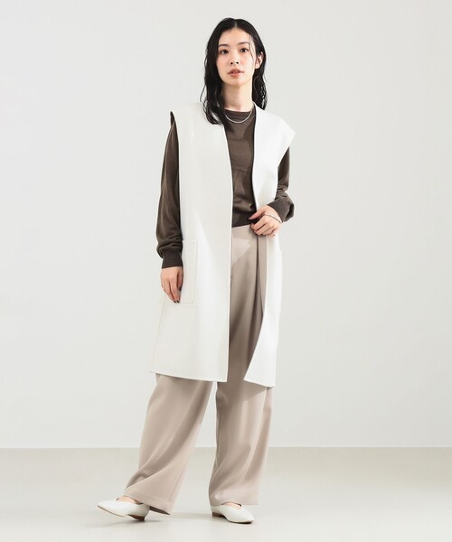 リバー ロングジレ（ベスト）｜Demi-Luxe BEAMS（デミルクス ビームス