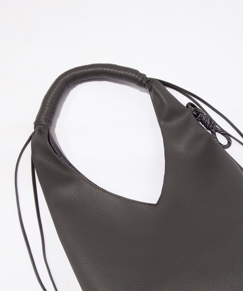 F/CE. TECH LEATHER WRAPPING HANDLE TOTE / エフシーイー テック