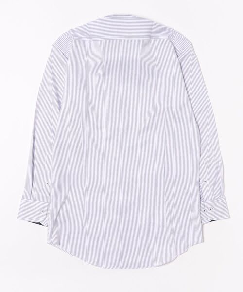 TOKYO SHIRTS(トウキョウシャツ)の「【吸水速乾】【COFREX】形態安定ノンアイロン ワイド 長袖ビジネスワイシャツ(ビジネスシャツ・メンズ・ブルー・首回り39cm-裄丈84cm/首回り39cm-裄丈80cm/首回り41cm-裄丈86cm/首回り41cm-裄丈82cm/首回り37cm-裄丈80cm/首回り37cm-裄丈84cm/首回り42cm-裄丈82cm/首回り42cm-裄丈86cm/首回り43cm-裄丈82cm/首回り43cm-裄丈86cm)」の7枚目の写真