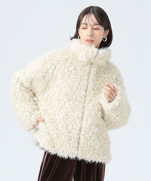 ウェイビー ファー ブルゾン（ブルゾン）｜BEAMS HEART（ビームス