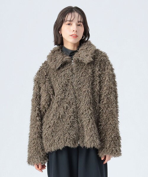 ウェイビー ファー ブルゾン（ブルゾン）｜BEAMS HEART（ビームス