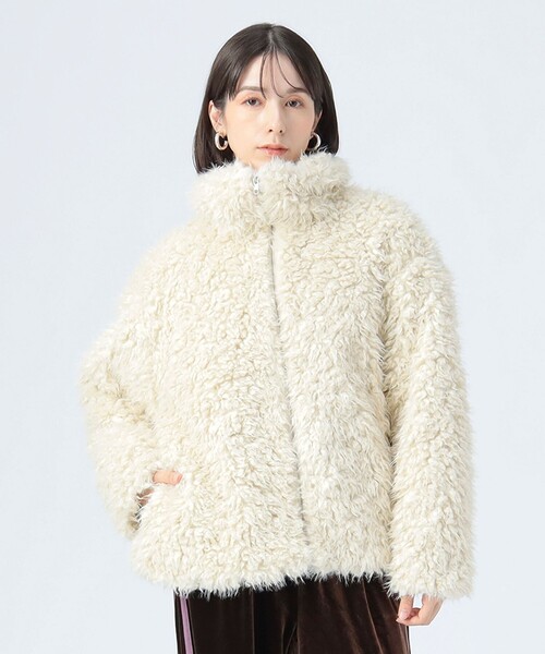 ウェイビー ファー ブルゾン（ブルゾン）｜BEAMS HEART（ビームス