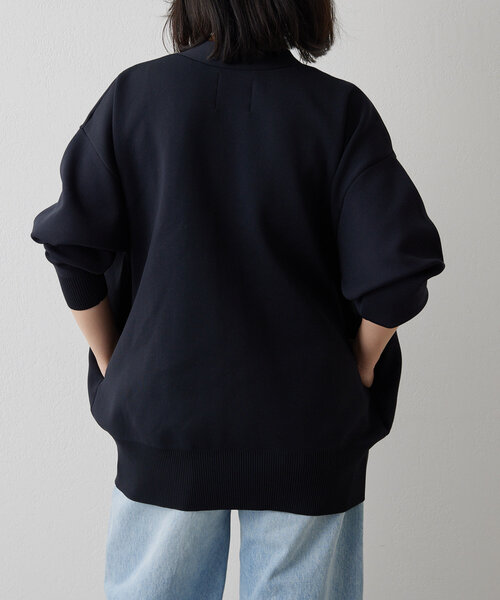 Drawing Numbers（ドローイング ナンバーズ）の「【Drawing Numbers】ルーズロングニットカーディガン（カーディガン/ボレロ・レディース・ネイビー/ベージュ/アイボリー/ブラウン/ブラック・38）」の12枚目の写真