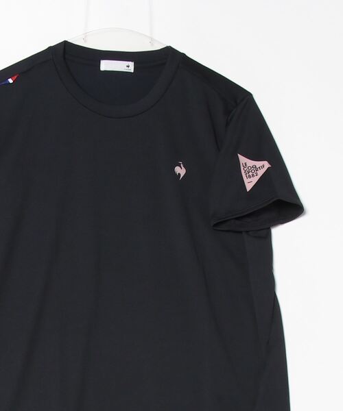 le coq sportif(ルコックスポルティフ)の「【ルコックスポルティフ】吸汗速乾/ストレッチ/UVカット半袖Tシャツ(Tシャツ/カットソー・レディース・ホワイト/ブラック/ブルー/ピンク・M/L/S/XL)」の19枚目の写真