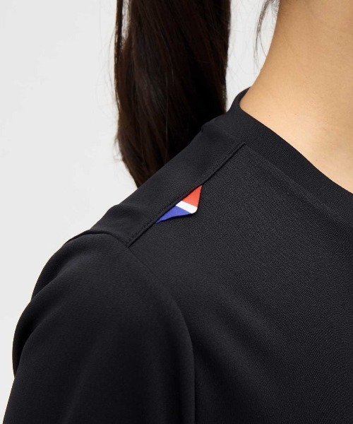 le coq sportif(ルコックスポルティフ)の「【ルコックスポルティフ】吸汗速乾/ストレッチ/UVカット半袖Tシャツ(Tシャツ/カットソー・レディース・ホワイト/ブラック/ブルー/ピンク・M/L/S/XL)」の14枚目の写真