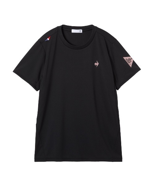 le coq sportif(ルコックスポルティフ)の「【ルコックスポルティフ】吸汗速乾/ストレッチ/UVカット半袖Tシャツ(Tシャツ/カットソー・レディース・ホワイト/ブラック/ブルー/ピンク・M/L/S/XL)」の15枚目の写真