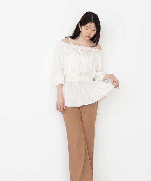 PROPORTION BODY DRESSING(プロポーションボディドレッシング)の「<E>コーデュロイフレアパンツ / 1215237900(その他パンツ・レディース・ブラウン/ベージュ・SMALL/MEDIUM)」の18枚目の写真