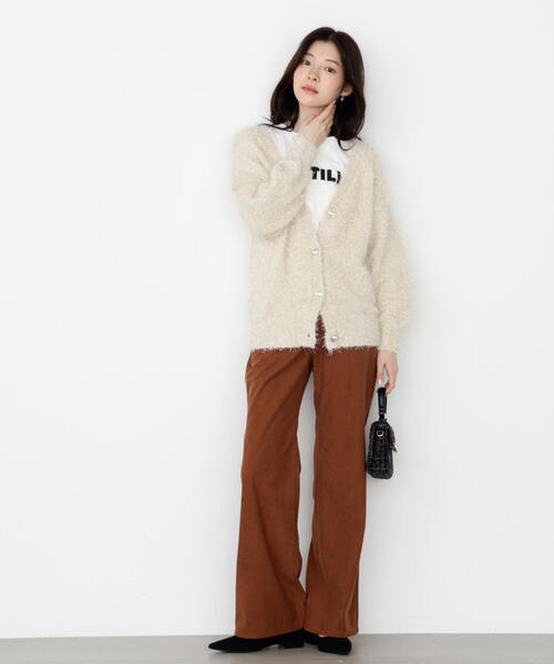 PROPORTION BODY DRESSING(プロポーションボディドレッシング)の「<E>コーデュロイフレアパンツ / 1215237900(その他パンツ・レディース・ブラウン/ベージュ・SMALL/MEDIUM)」の9枚目の写真