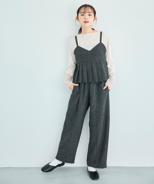 サロペット・オーバーオール・オールインワン Lumignon Waffle tweed