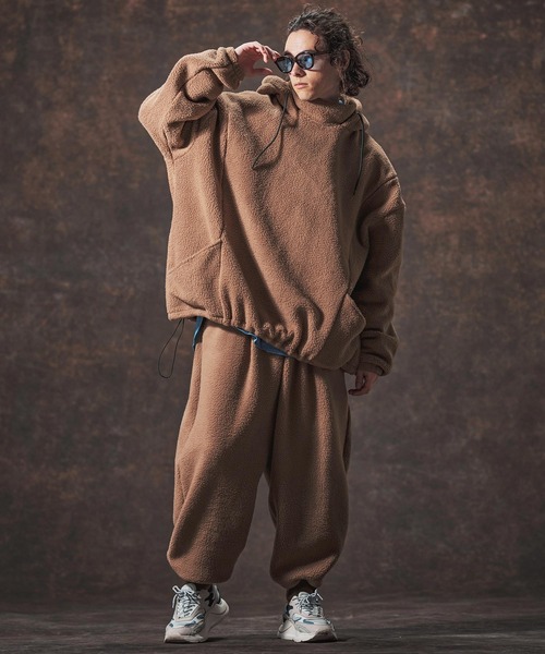 Jih Nunc（ジーヌンク）の「mp14004-ボアバルーンリブパンツ(JIH-R1139)（その他パンツ・メンズ・グレー/ブラック/ベージュ・M/S/L）」の7枚目の写真