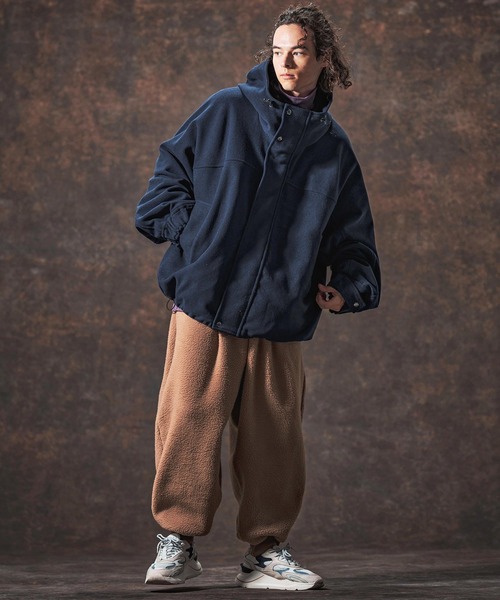 Jih Nunc（ジーヌンク）の「mp14004-ボアバルーンリブパンツ(JIH-R1139)（その他パンツ・メンズ・グレー/ブラック/ベージュ・M/S/L）」の9枚目の写真