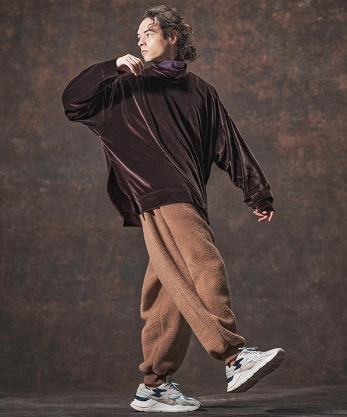 Jih Nunc（ジーヌンク）の「mp14004-ボアバルーンリブパンツ(JIH-R1139)（その他パンツ・メンズ・グレー/ブラック/ベージュ・M/S/L）」の10枚目の写真