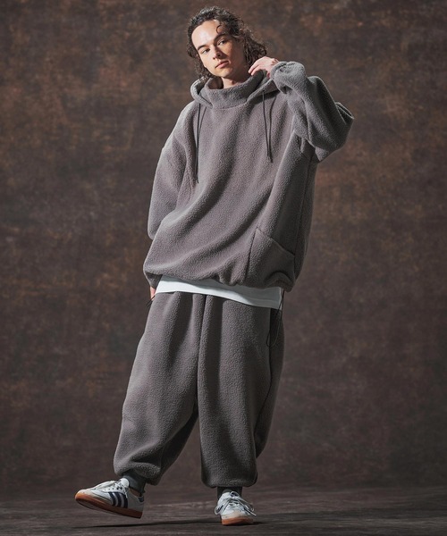 Jih Nunc（ジーヌンク）の「mp14004-ボアバルーンリブパンツ(JIH-R1139)（その他パンツ・メンズ・グレー/ブラック/ベージュ・M/S/L）」の14枚目の写真