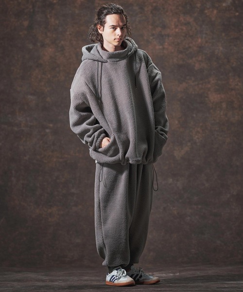 Jih Nunc（ジーヌンク）の「mp14004-ボアバルーンリブパンツ(JIH-R1139)（その他パンツ・メンズ・グレー/ブラック/ベージュ・M/S/L）」の15枚目の写真