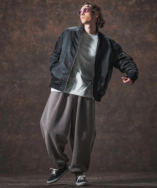 Jih Nunc（ジーヌンク）の「mp14004-ボアバルーンリブパンツ(JIH-R1139)（その他パンツ・メンズ・グレー/ブラック/ベージュ・M/S/L）」の16枚目の写真