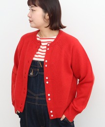 CHILD WOMAN | 2/15ラムウール 2つ釦カーディガン(カーディガン/ボレロ)
