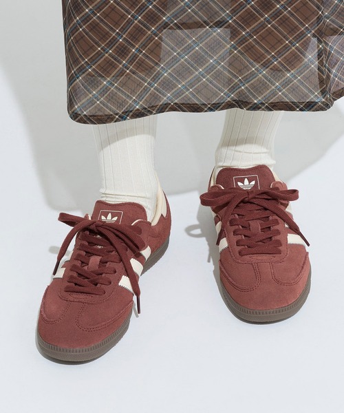 adidas（アディダス）の「【ZOZOTOWNコラボモデル】SAMBA OG サンバ / アディダスオリジナルス adidas Originals スニーカー（スニーカー・レディース・ブラウン・27.0cm/22.0cm/22.5cm/23.0cm/23.5cm/24.0cm/24.5cm/25.0cm/25.5cm/26.0cm/26.5cm/27.5cm/28.0cm/28.5cm/29.0cm/29.5cm/30.0cm）」の22枚目の写真