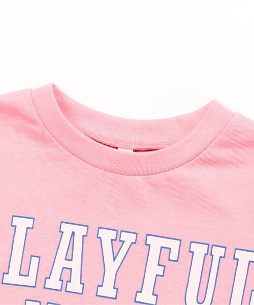 BREEZE（ブリーズ）の「【WEB限定】 裾フリル長袖Tシャツ（Tシャツ/カットソー・キッズ・ピンク/ブラック/オフホワイト・130/140/90/100/110/120）」の10枚目の写真