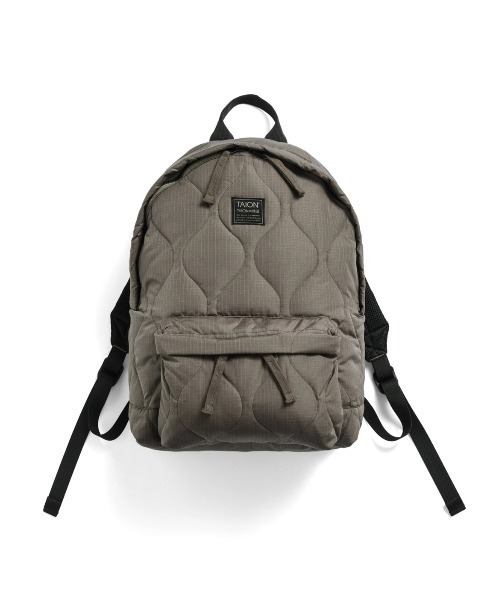 fridge(フリッジ)の「【TAION】タイオン MILITARY DOWN BACK PACK TAION-BP01ML-1(ショルダーバッグ・メンズ・その他/ブラック/グリーン/その他1/ダークカーキ・ONE SIZE)」の1枚目の写真