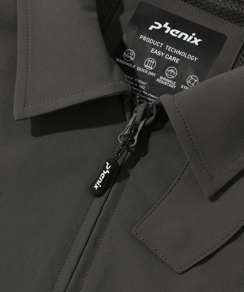 phenix outdoor(フェニックスアウトドア)の「【phenix outdoor】別注/セットアップジップブルゾン(ブルゾン・メンズ・ブラック/ダークグレー・LARGE/MEDIUM)」の8枚目の写真