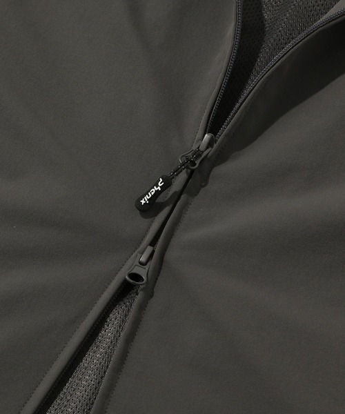 phenix outdoor(フェニックスアウトドア)の「【phenix outdoor】別注/セットアップジップブルゾン(ブルゾン・メンズ・ブラック/ダークグレー・LARGE/MEDIUM)」の15枚目の写真