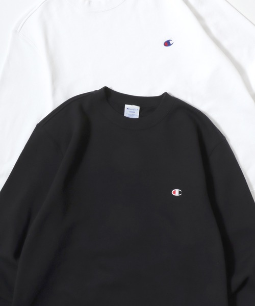 セール】Champion/チャンピオン コットンUSA 裏毛 ロゴワッペン ワン