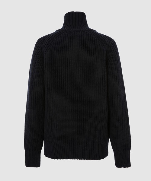 DRIES VAN NOTEN（ドリスヴァンノッテン）の「MONTY BIS 2707 M.K.SWEATER（ニット/セーター・メンズ・カーキ/ブラック/ネイビー・S/M）」の4枚目の写真