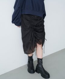 Kastane（カスタネ）の「【2025AWカタログ】シアーシャーリングスカート（スカート）」