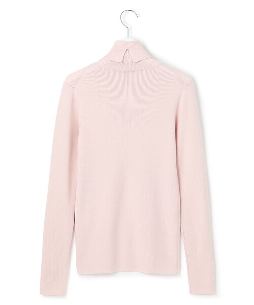 23区（ニジュウサンク）の「ウーステッドウール リブタートル ニット（ニット/セーター・レディース・ベージュ系/ブラック系/ホワイト系/グレー系/ピンク系・38/40）」の19枚目の写真