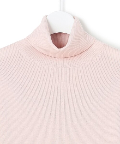 23区（ニジュウサンク）の「ウーステッドウール リブタートル ニット（ニット/セーター・レディース・ベージュ系/ブラック系/ホワイト系/グレー系/ピンク系・38/40）」の20枚目の写真