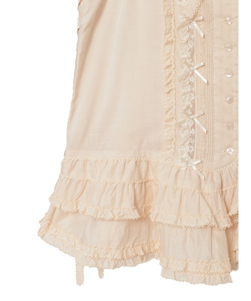 今期 ピンクハウス フランス製レース使いローンベスト 2025 フランス製レース使いローンベスト（ベスト）｜PINK HOUSE（ピンク