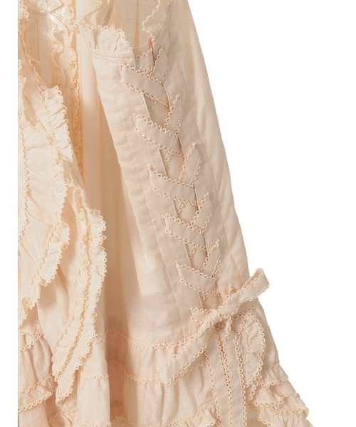 フランス製レース使いローンベスト（ベスト）｜PINK HOUSE（ピンク