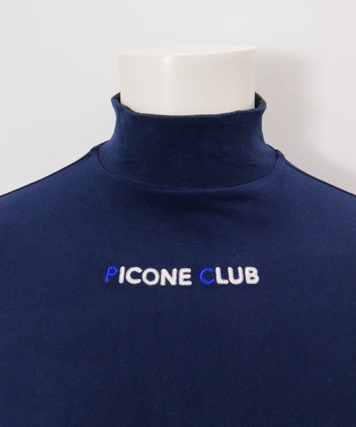 Picone CLUB(ピッコーネクラブ)の「【メンズ】ロゴ刺繍起毛ハイネックプルオーバー(その他トップス・メンズ・グレー/ネイビー・L/LL)」の11枚目の写真